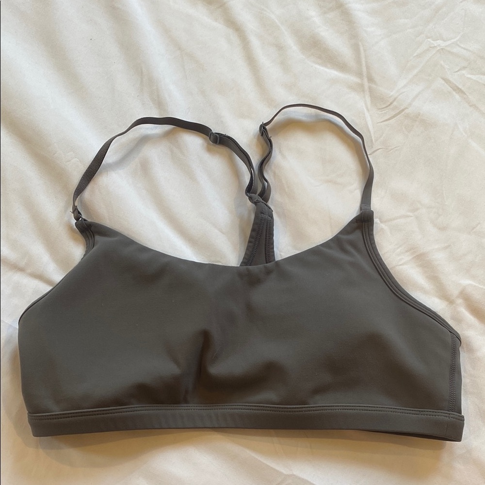 Women's Grey Ptula Sports Bra